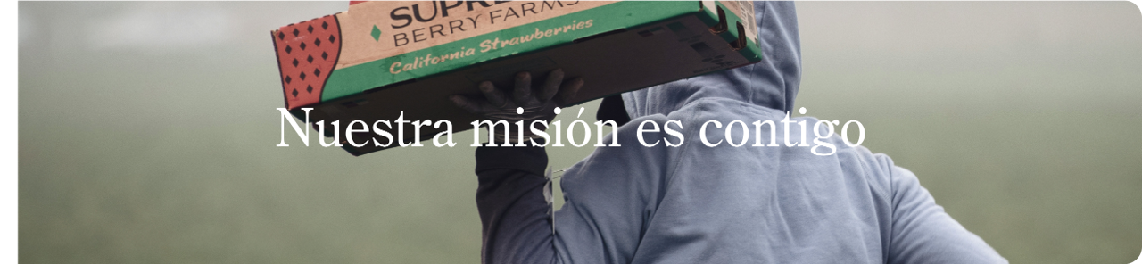 Nuestra misión es contigo