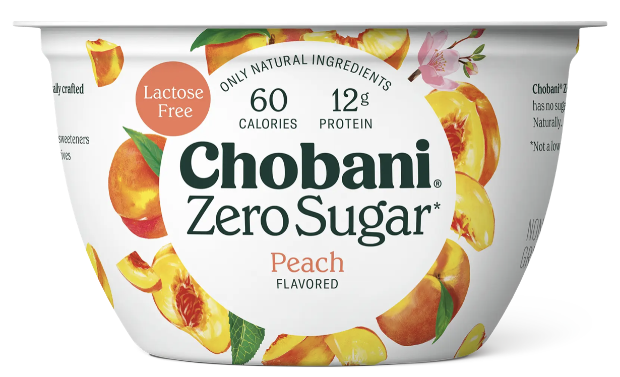 Chobani zero sugar-durazno