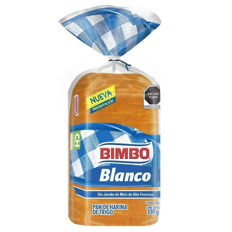 Pan blanco Bimbo 350 g