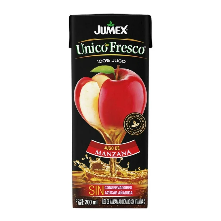 Jugo Jumex Único Fresco de manzana 200 ml