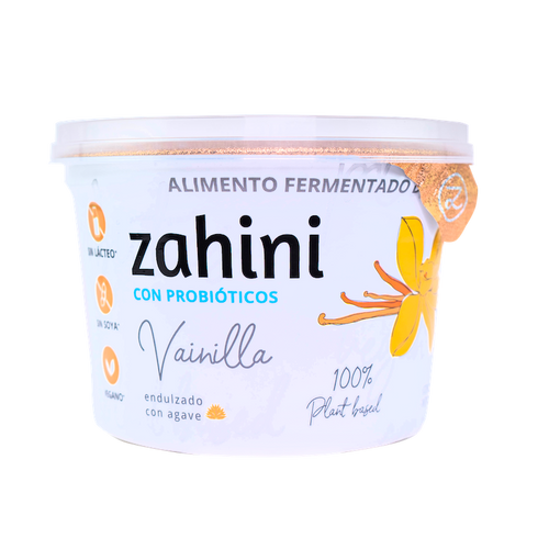 Alimento fermentado de coco Zahini con Vainilla 450 g