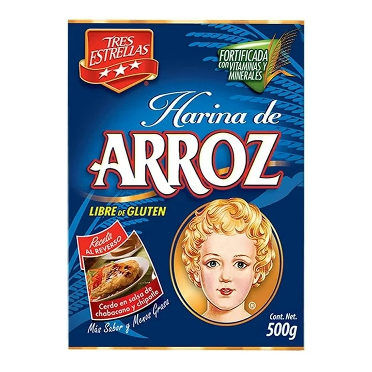 Harina de arroz Tres Estrellas 500 g