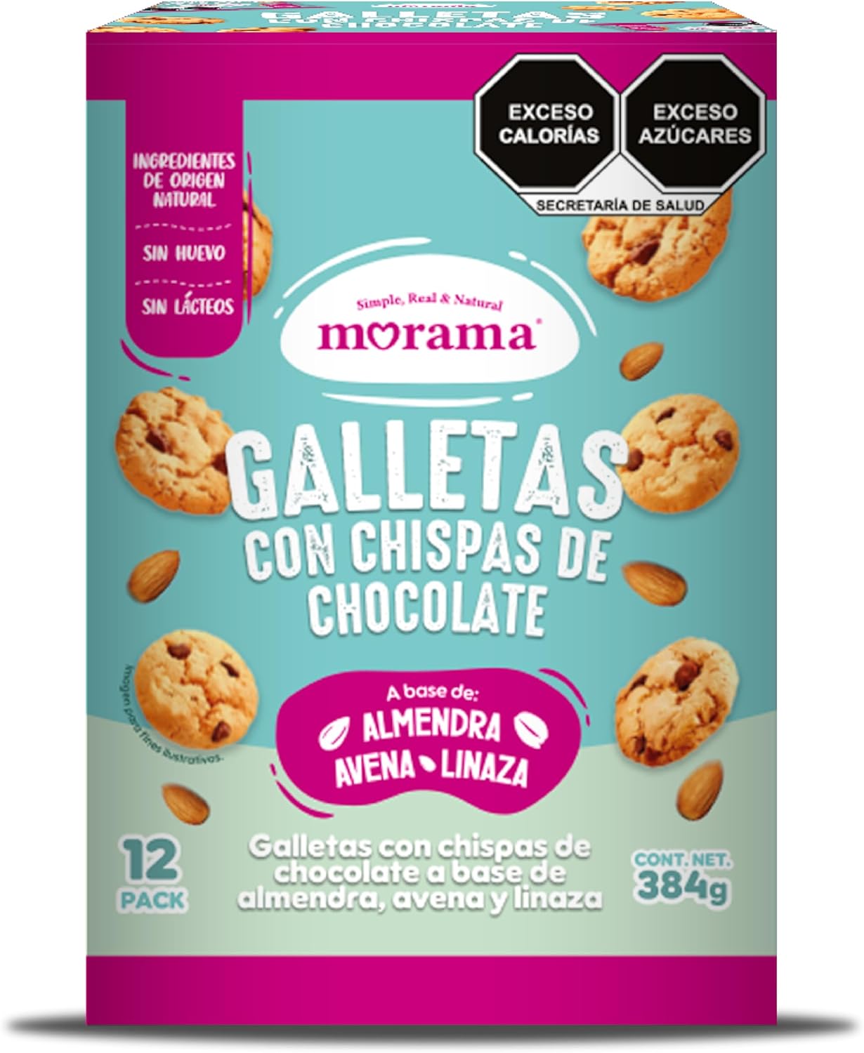 Caja de Galletas con chispas de chocolate Morama