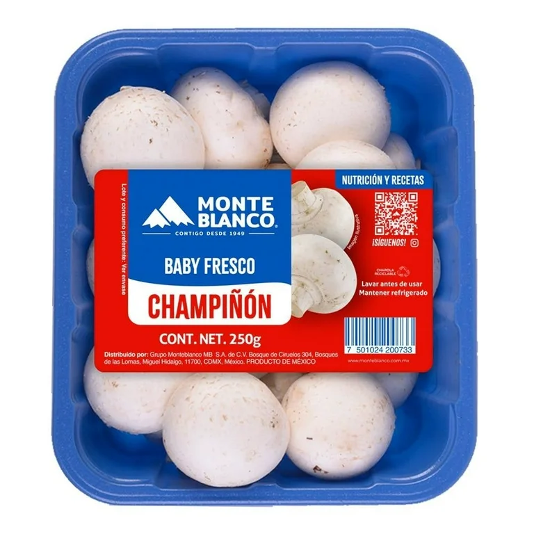 Champiñón Monte Blanco baby 250 g