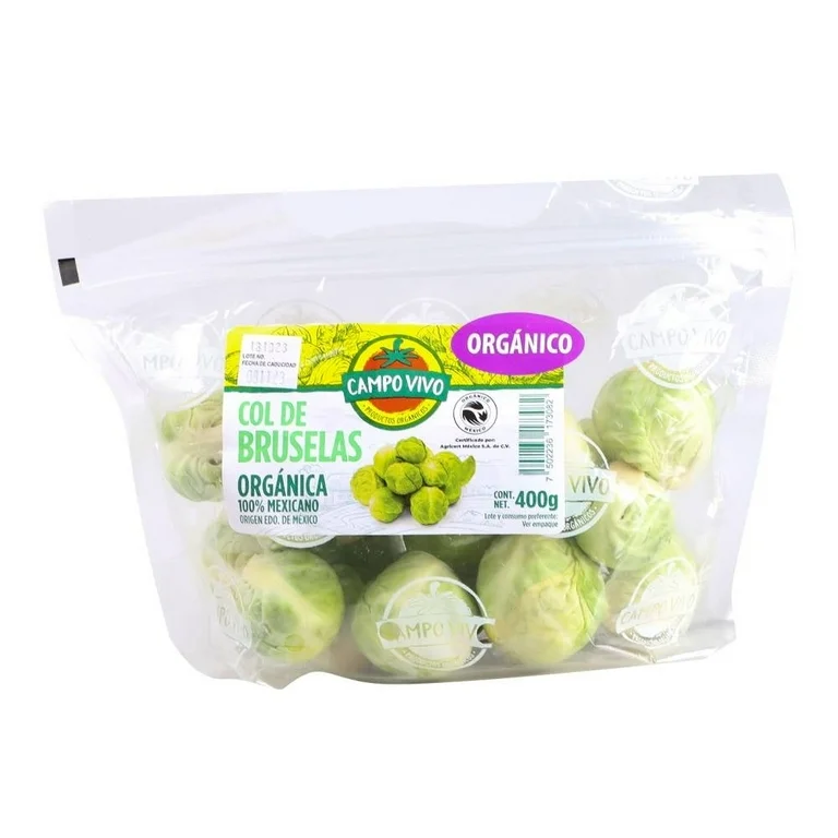 Col de bruselas orgánica Campo Vivo 400 g