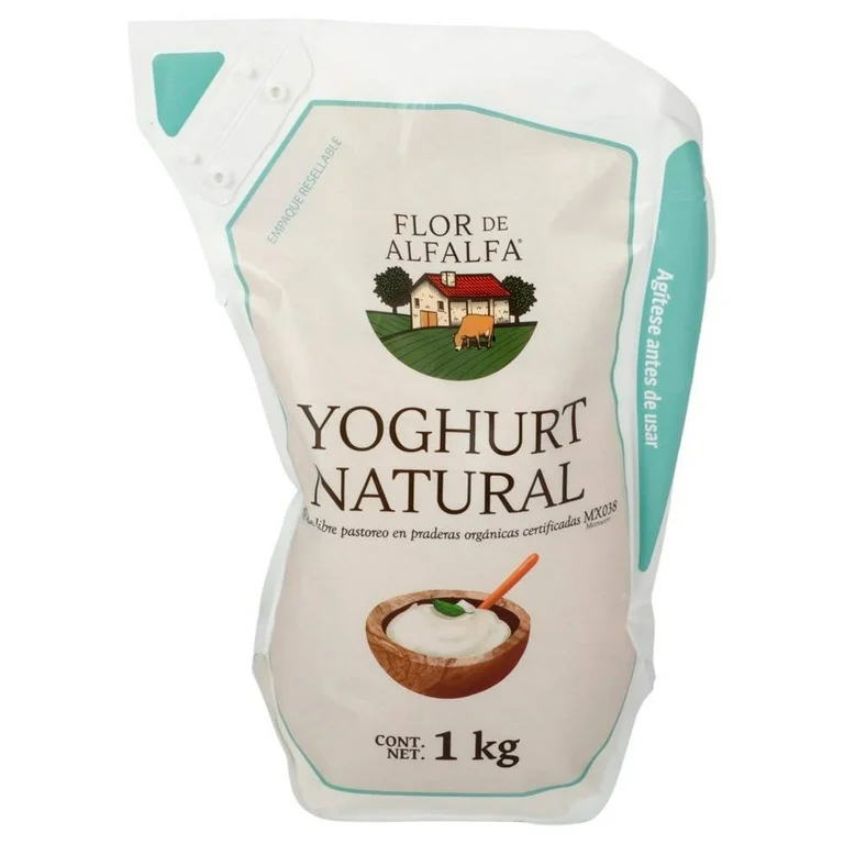 Yoghurt Flor de Alfalfa natural 1kg