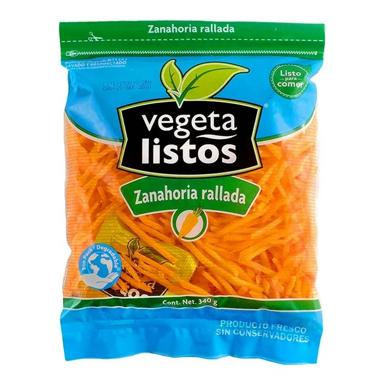 Zanahoria rallada Vegetalistos 340 g