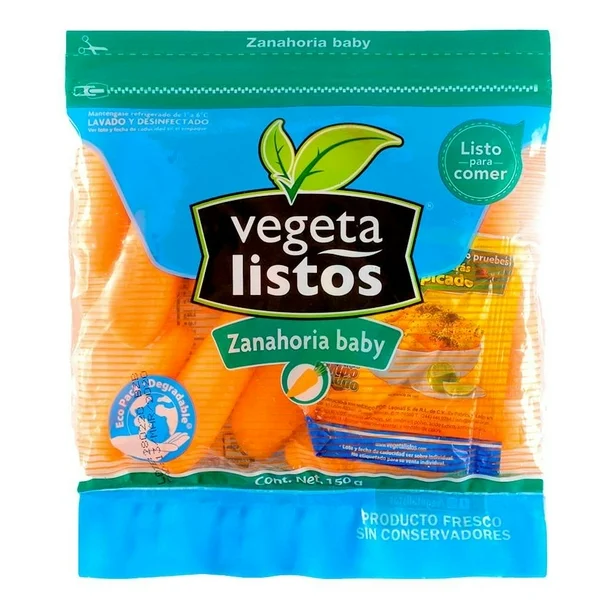 Zanahoria baby Vegetalistos 150 g