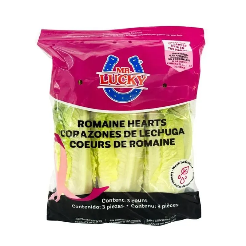 Corazones de Lechuga Mr Lucky con 3 pz
