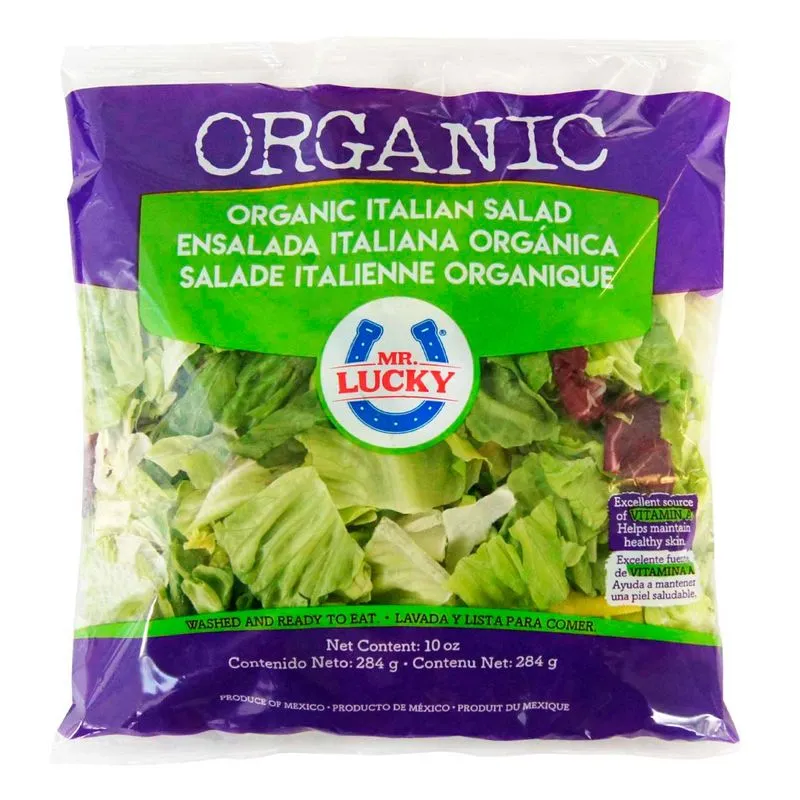 Ensalada Italiana Orgánica Mr Lucky 908 g