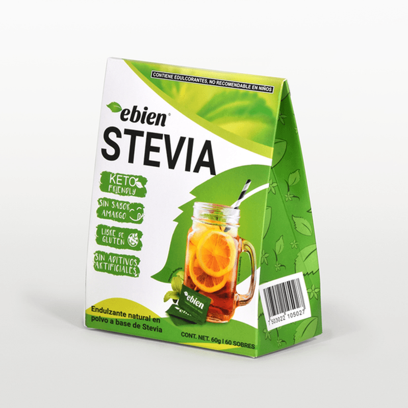 Ebien Endulzante Stevia en Polvo 50 g